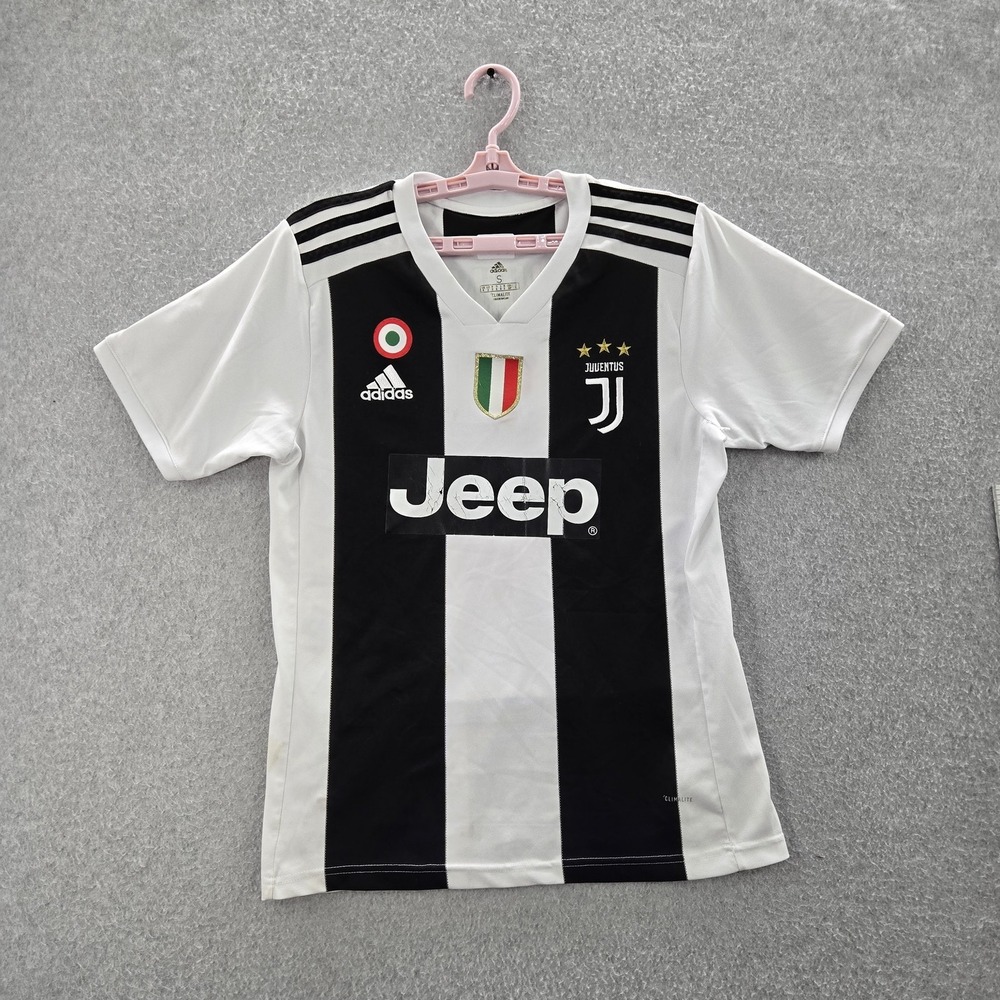 Juventus Men Jersey S White Adidas Home 2018 7 Cristiano Ronaldo Logo READ